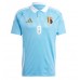 Camiseta Bélgica Youri Tielemans #8 Segunda Equipación Replica Eurocopa 2024 mangas cortas